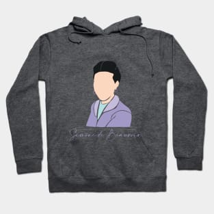 Simone de beauvoir. Hoodie